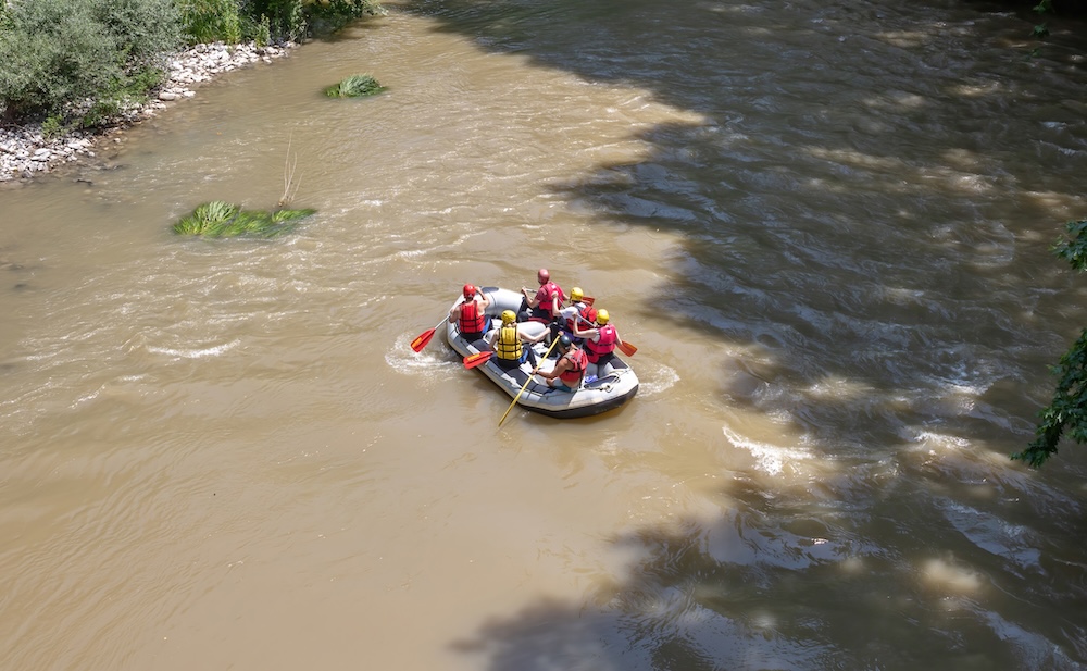 Whitewater rafting on the Yaque del Norte River